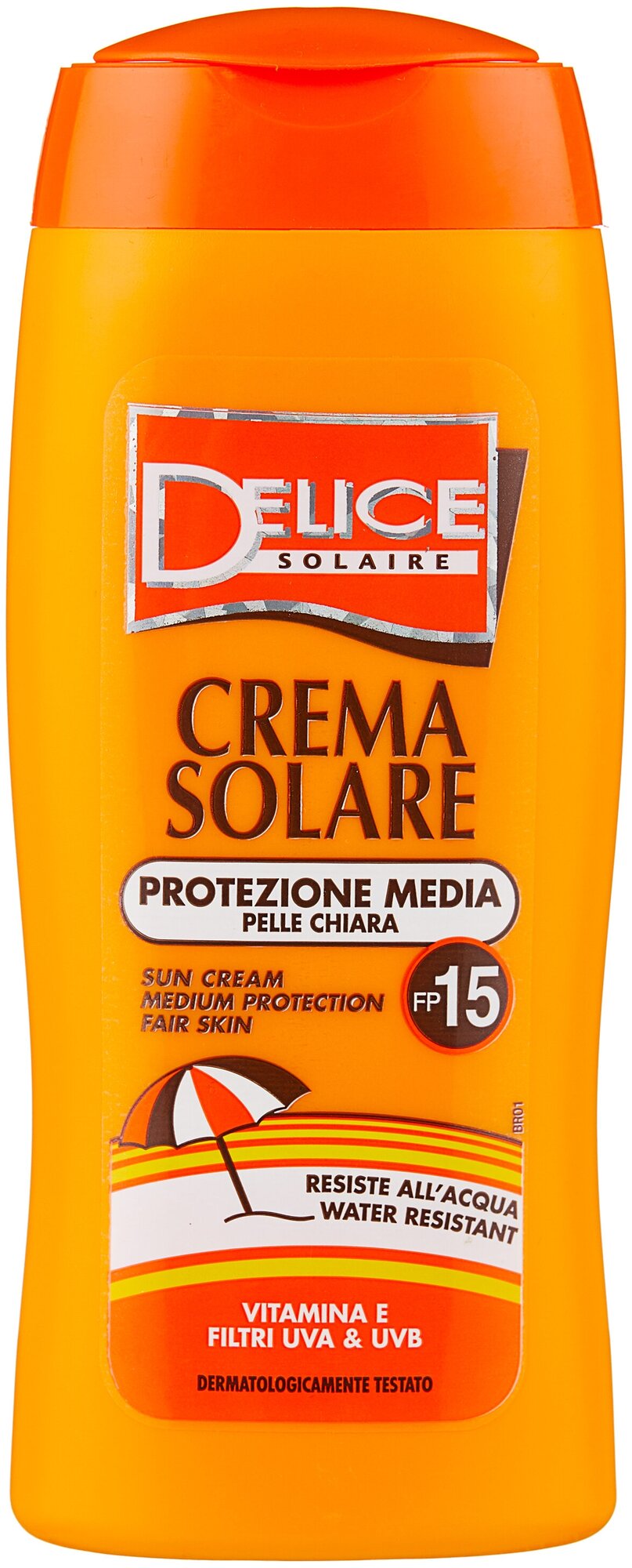 Солнцезащитный крем Delice Solaire со степенью защиты Spf15, 250 мл Delice Solaire 10402351 .