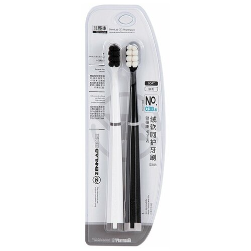 PL Зубная щетка для чувствительных зубов 2в1 взрослая №2