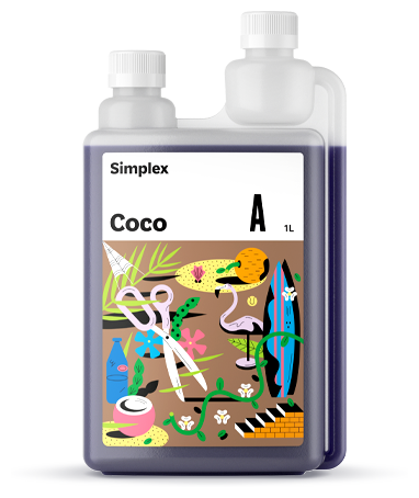 Удобрение Simplex Coco (для кокосового субстрата) A+B-1л - фотография № 13