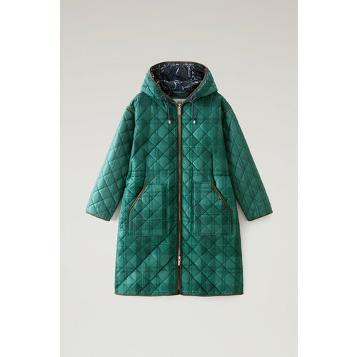 Парка  Woolrich, размер S, зеленый