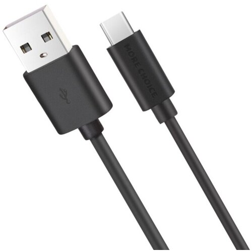 Дата-кабель USB 2.1A для micro USB More choice K13m TPE 1м Black