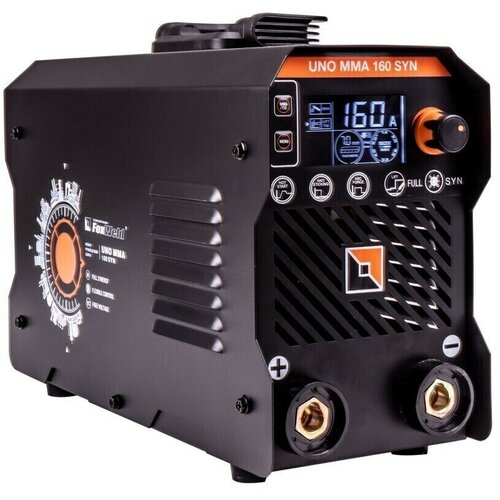Сварочный аппарат ручной дуговой сварки MMA с синергетикой UNO MMA 160 SYN 8541 1454000₽