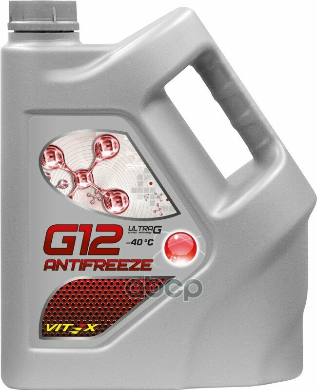 Antifreeze Vitex G12 -50 Ultra G 5Кг I Красный Vitex арт. V105604