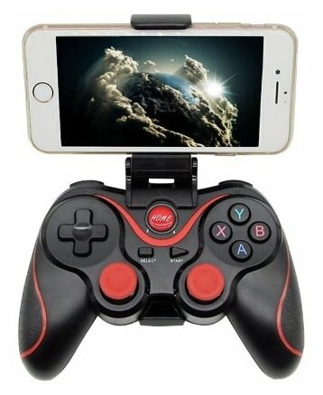 Беспроводной джойстик GEN GAME X3 Bluetooth геймпад для iOS Android Джойстик с Держателем для смартфона