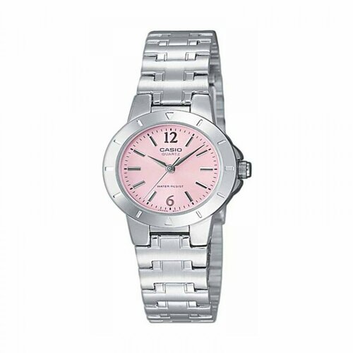фото Наручные часы casio наручные часы casio collection ltp-1177a-4a1, серебряный, розовый