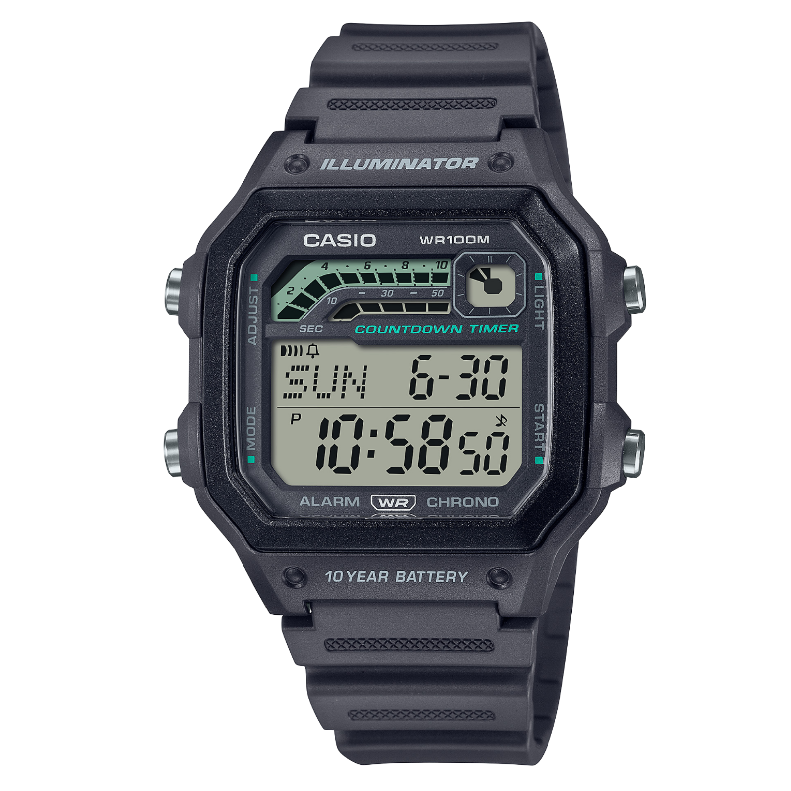 Наручные часы CASIO Standard WS-1600H-8A