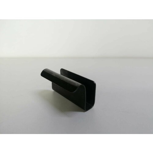 Ручка мебельная для стеклянного фасада (цвет чёрный)- 1 шт.