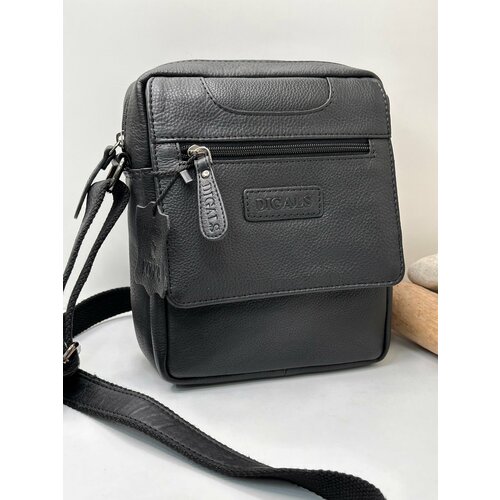 Сумка планшет DIGALS, фактура гладкая, black