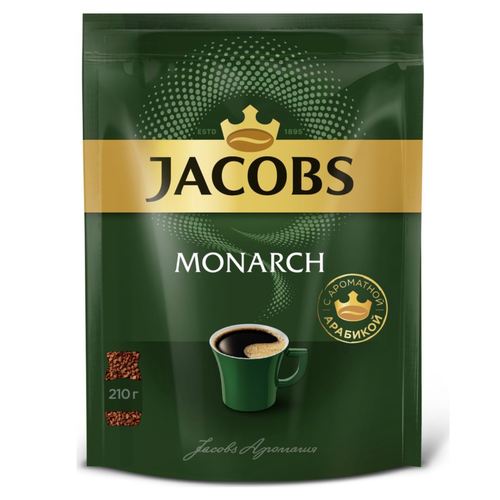 Кофе растворимый Монарх 210 грамм