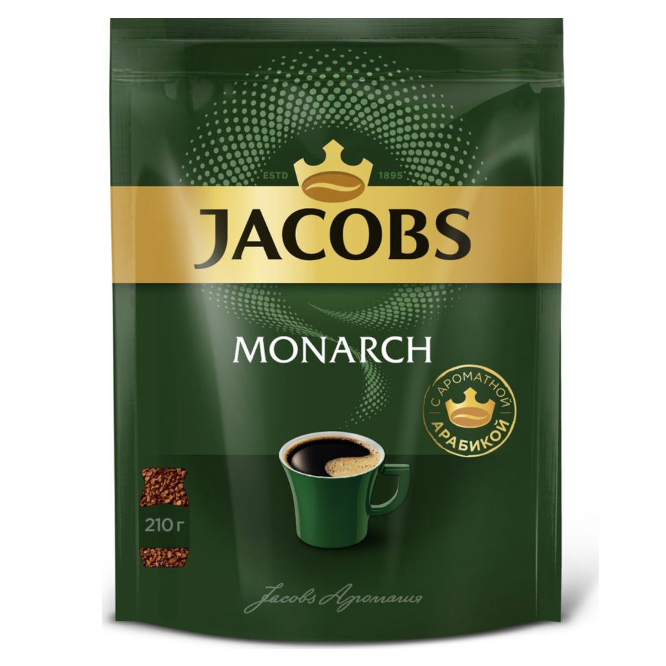 Кофе растворимый Monarch 210 грамм