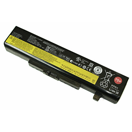 Аккумуляторная батарея для ноутбука Lenovo IdeaPad Y480 (L11L6F01 75+) 11.1V 62Wh черная