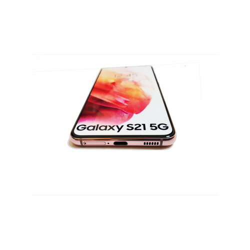 фото Игрушка телефон samsung galaxy s21 6,2 розовый жемчуг смартфон игрушка sm-g991 игровой телефон не музыкальный статичный