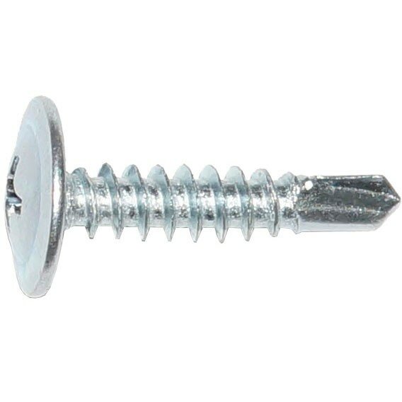 фото Саморез с прессшайбой со сверлом 4.2х32 100г