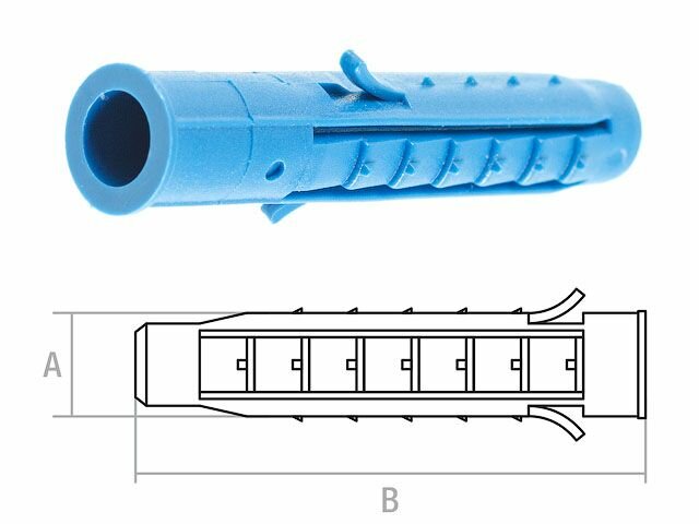 Дюбель распорный STARFIX SM-48345-250