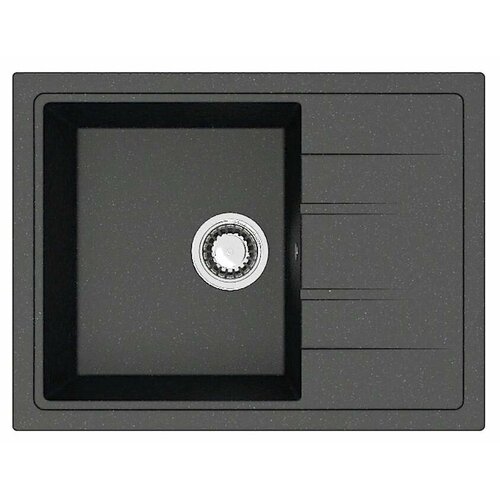 Кух. мойка AQUADREAM матовая мод.150/Q4 (черн.) каменная