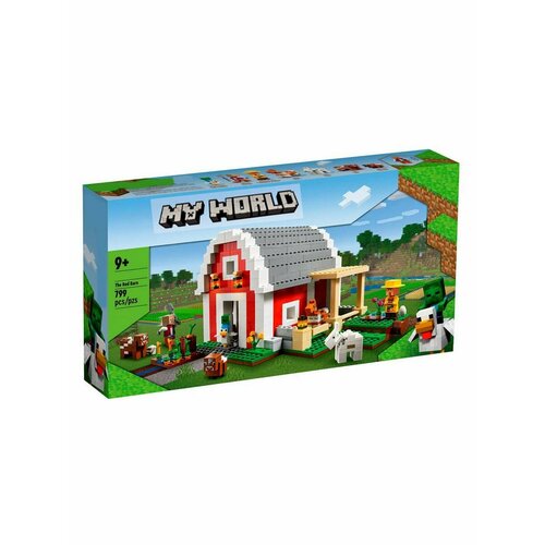 Конструктор Майнкрафт, Красный амбар, 1090