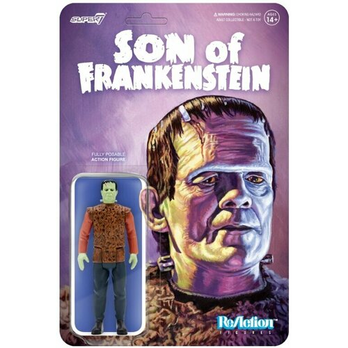 Фигурка ReAction Figure Universal Monsters – The Monster From Son Of Frankenstein (9 см) фигурка funko soda frankenstein jr – frankenstein jr with chase 12 см