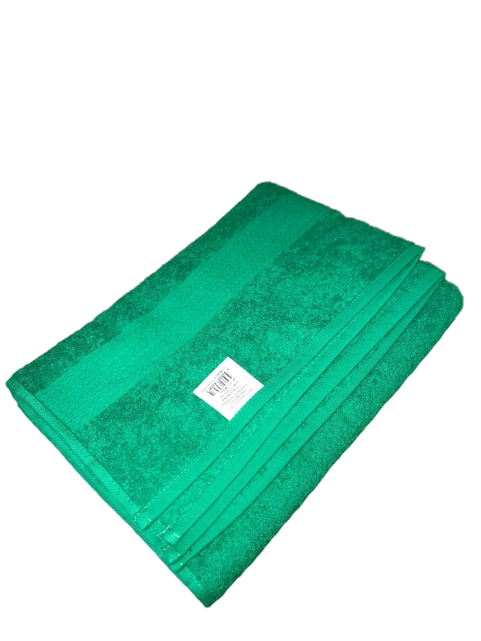 Полотенце махровое 70*140 с бордюром "косичка" зеленый