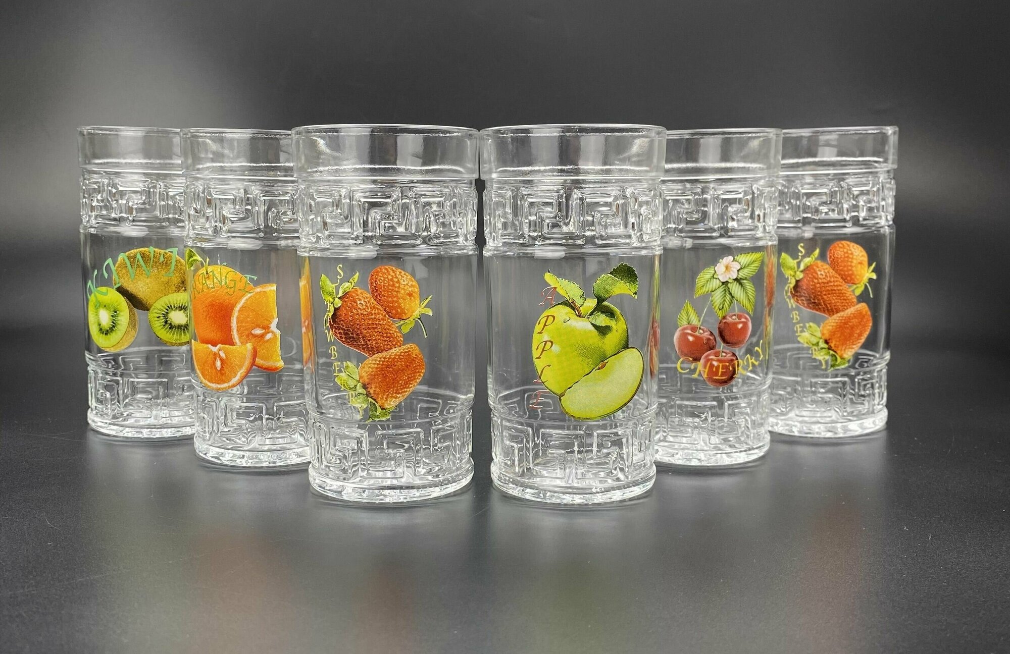 фото Набор стаканов универсальный "Фрукты-2", 300 мл