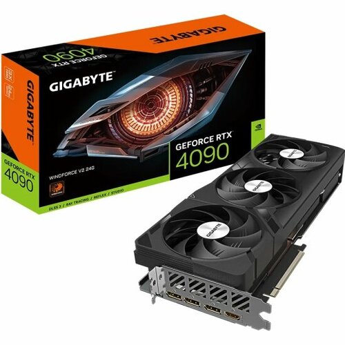 Видеокарта Gigabyte GeForce RTX 4090 WINDFORCE V2 24G 31091000₽
