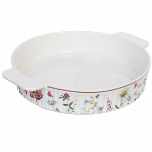 Форма керамическая для запекания «Альпийский луг» 2.5л 30,5*25*5,5см