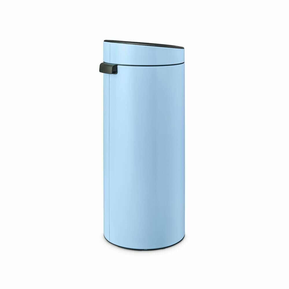 Мусорное ведро Brabantia Touch Bin New 202728 30 л, голубое - фото №2