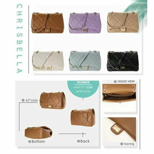 фото Сумка кросс-боди chrisbella, черный