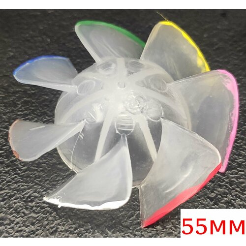 Крыльчатка для фена Вентилятор для фена Лопасти для фена С жертвенным покрытием Литая 7 лопастей диаметр 55 мм 450₽