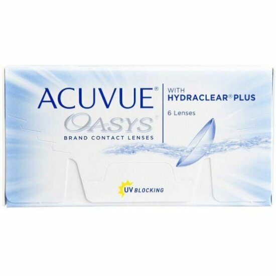 Контактные линзы Acuvue Johnson & Johnson Oasys (6 шт / 8.8 / -8.00)