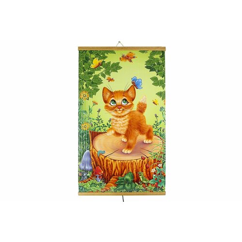 Инфракрасный гибкий настенный обогреватель для квартиры и дачи ТеплоМакс Котенок икодо-кот Тепломакс 338900₽