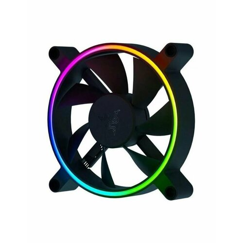 Вентилятор для корпуса Razer Kunai Chroma RGB 120MM RC21-01800100-R3M1 вентилятор для корпуса aerocool eclipse 12 pro 3 в комплекте 120mm rgb led 4718009158139