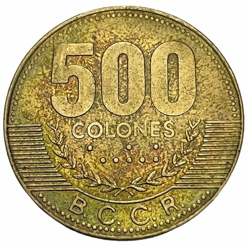 Коста-Рика 500 колонов 2005 г. (2) банкнота номиналом 2000 колонов 2005 года коста рика
