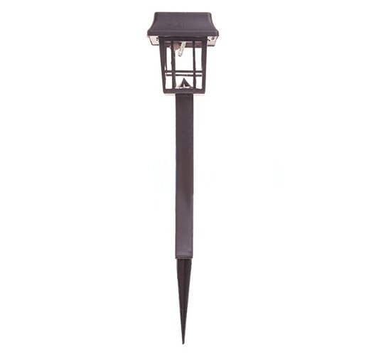Светильник садовый Lamper ламп.:1шт светодиод.лампа солнеч.бат. черный - фото №4