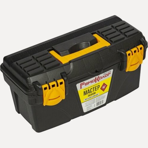 Изображение товара Ящик для инструментов Ремоколор Мастер Эконом, 41 х 22 х 20 см, 16 , 65-1-216