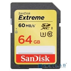 SecureDigital 64Gb SanDisk SDSDXN-064G-G46 {SDHC Class 10, UHS-I Extreme}