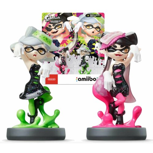 фото Набор фигурок амибо кэлли и мари amiibo callie & marie splatoon series