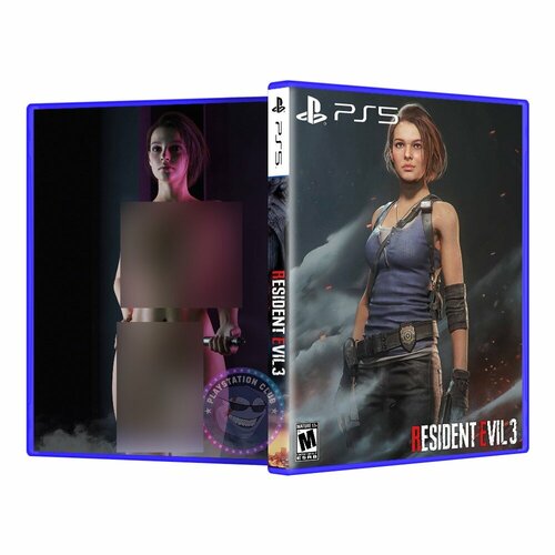 Эксклюзивная обложка PS5 для Resident evil 3 №8 эксклюзивная обложка ps5 для resident evil 3 10