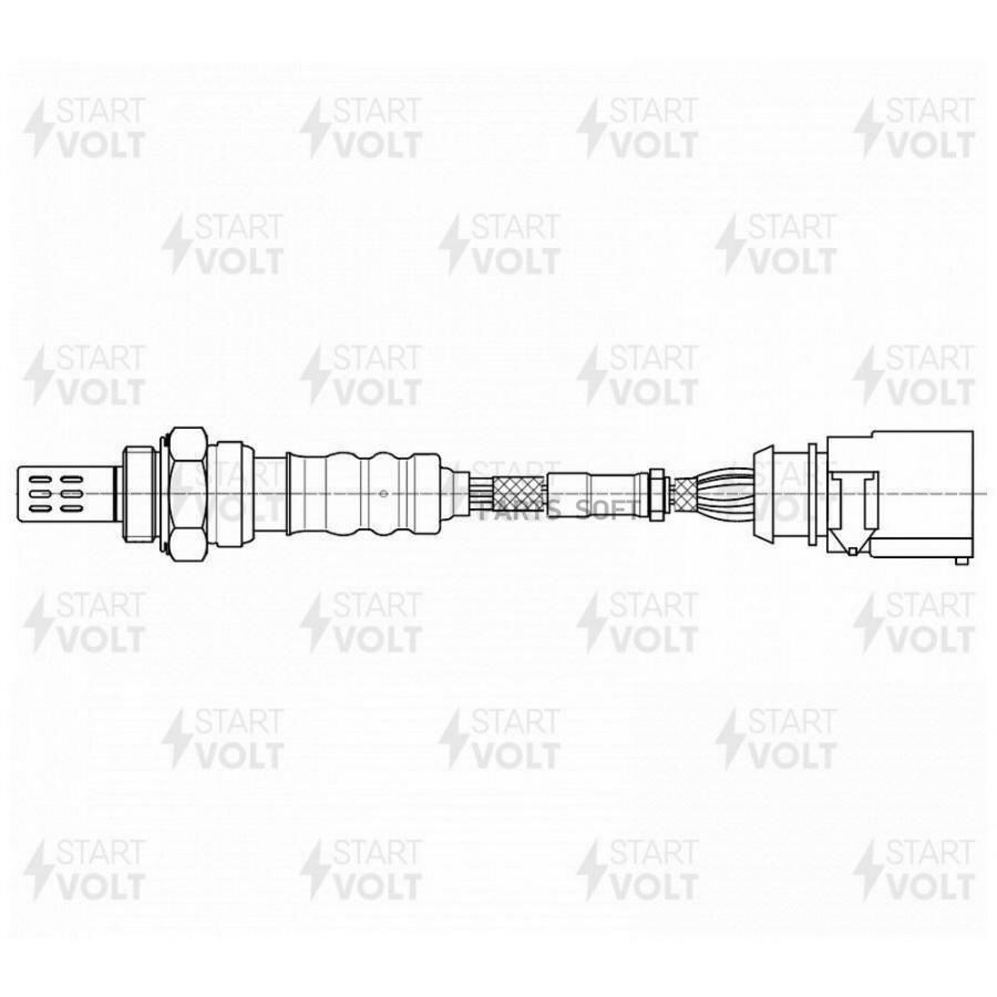 STARTVOLT VS-OS 2903 Датчик кислорода KIA Cerato (12-) 2.0i после кат. STARTVOLT VS-OS 2903
