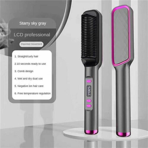 Выпрямитель для волос 2 в 1 используется для кудряшек и прядей волос 299900₽