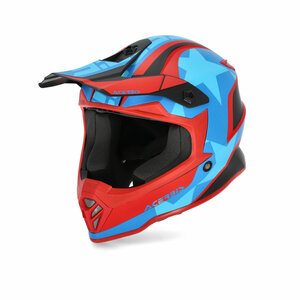 Шлем детский Acerbis IMPACT STEEL JUNIOR Red/Blue M (49-50)