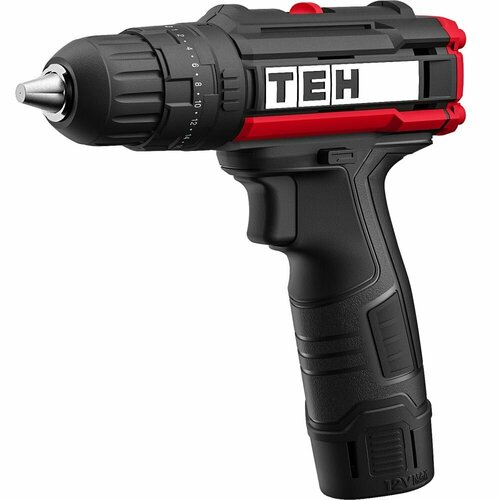 Дрель аккумуляторная TEH TDL212 12V электроинструмент подарок на день рождения мужчине любимому папе дедушке парню 633300₽