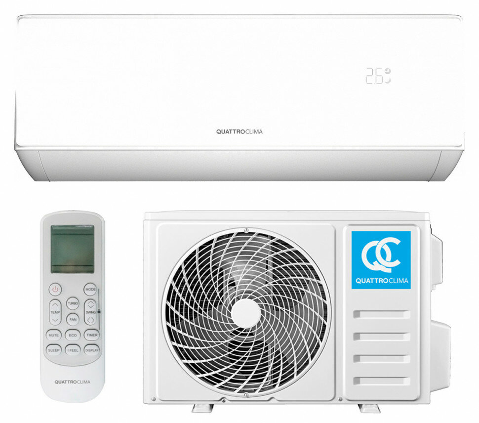 Сплит система QuattroClima SIROCCO QV-SR12WA/QN-SR12WA - фотография № 4