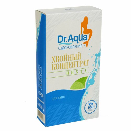 Хвойный концентрат Dr. Aqua «Пихта», 800гр хвойный концентрат dr aqua пихта 800гр 3102542