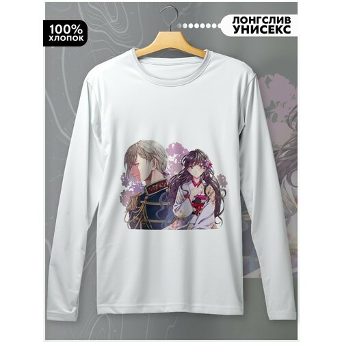 фото Лонгслив бруталити, размер l, белый