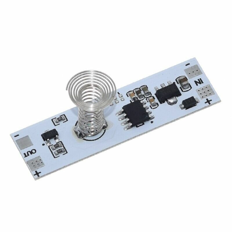 Сенсорный (емкостной) выключатель для управления освещением (5-24В / до 3А) (5 штук)