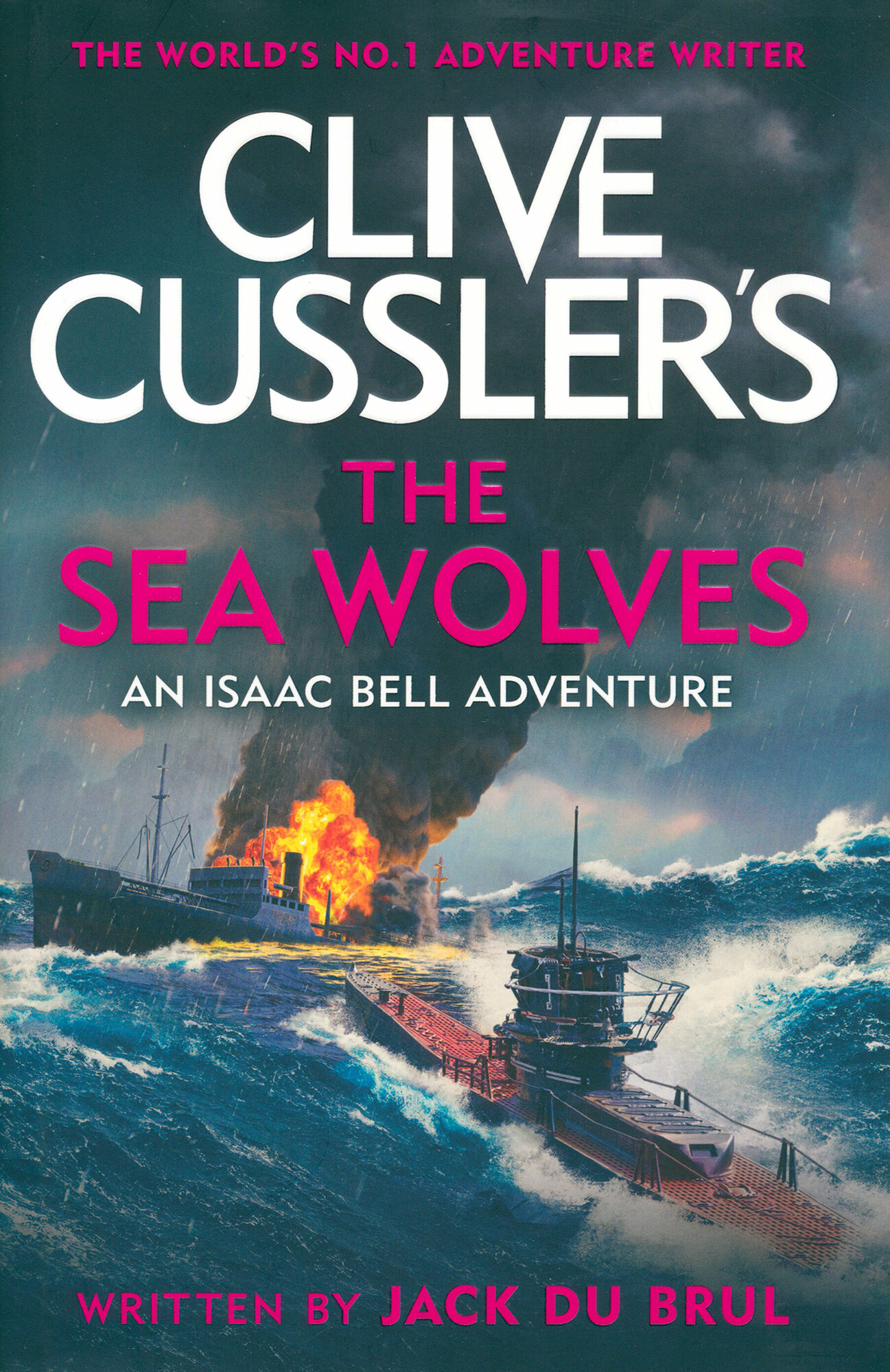 Clive Cussler's The Sea Wolves / Книга на Английском - фото №1