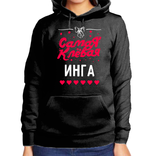 фото Худи, размер 2xl, черный нет бренда