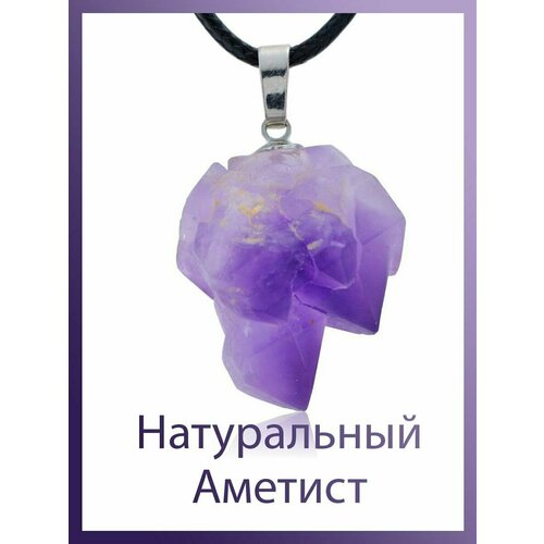 Колье ФАБРИКА украшений аметист фиолетовый 923₽