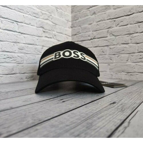 фото Бейсболка boss, размер one size, черный