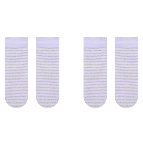 Носки Conte elegant, 2 уп., размер 23-25, фиолетовый носки женские conte fantasy черно белый 36 39 мл